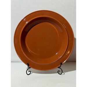 Bob Van Allen for Mikasa My Pie GX850 Terracotta Pie Plate Dish Orange Japan MCM